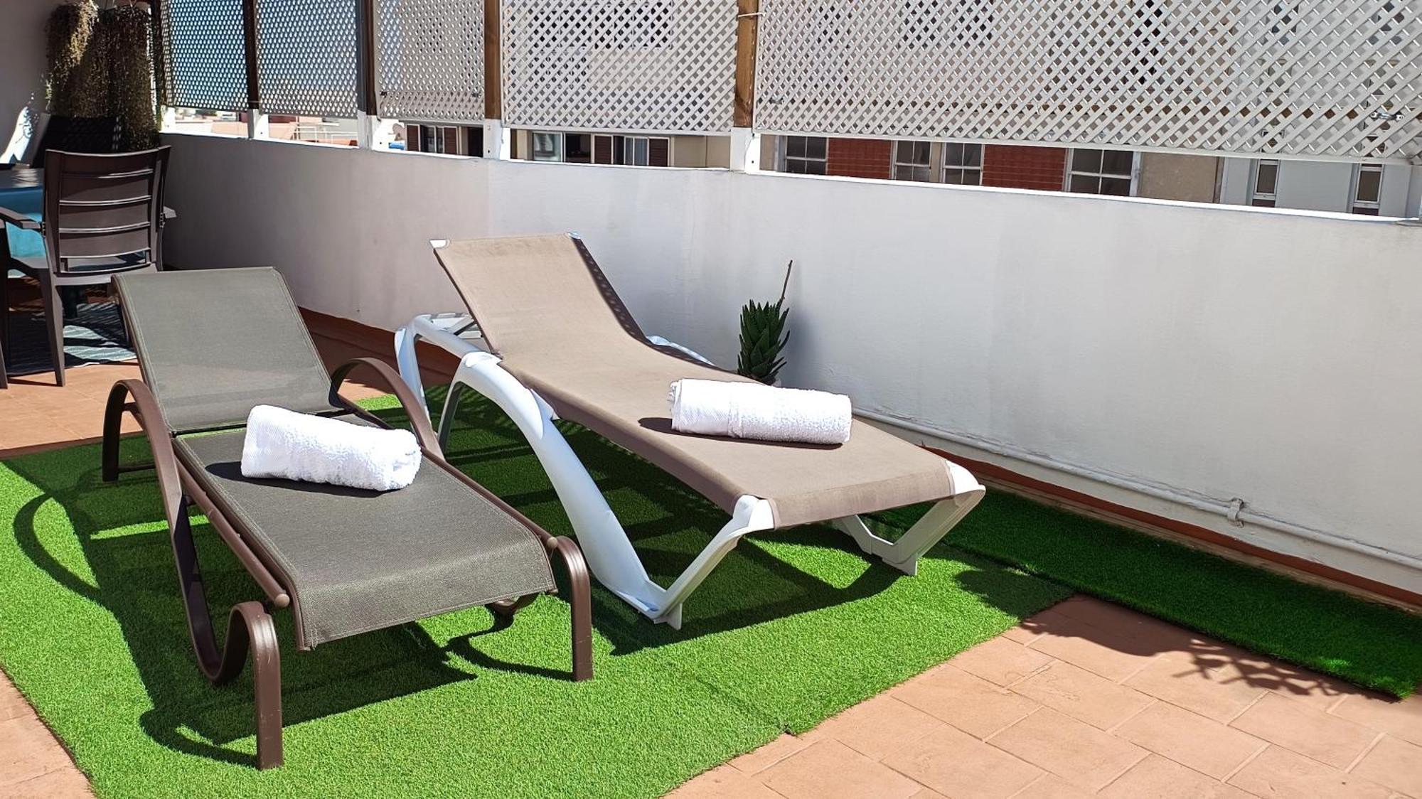 Center Santa Cruz, Alojamiento Centrico Con Gran Terraza, Cocina , Salon Y Banos, Todo Privado Luaran gambar
