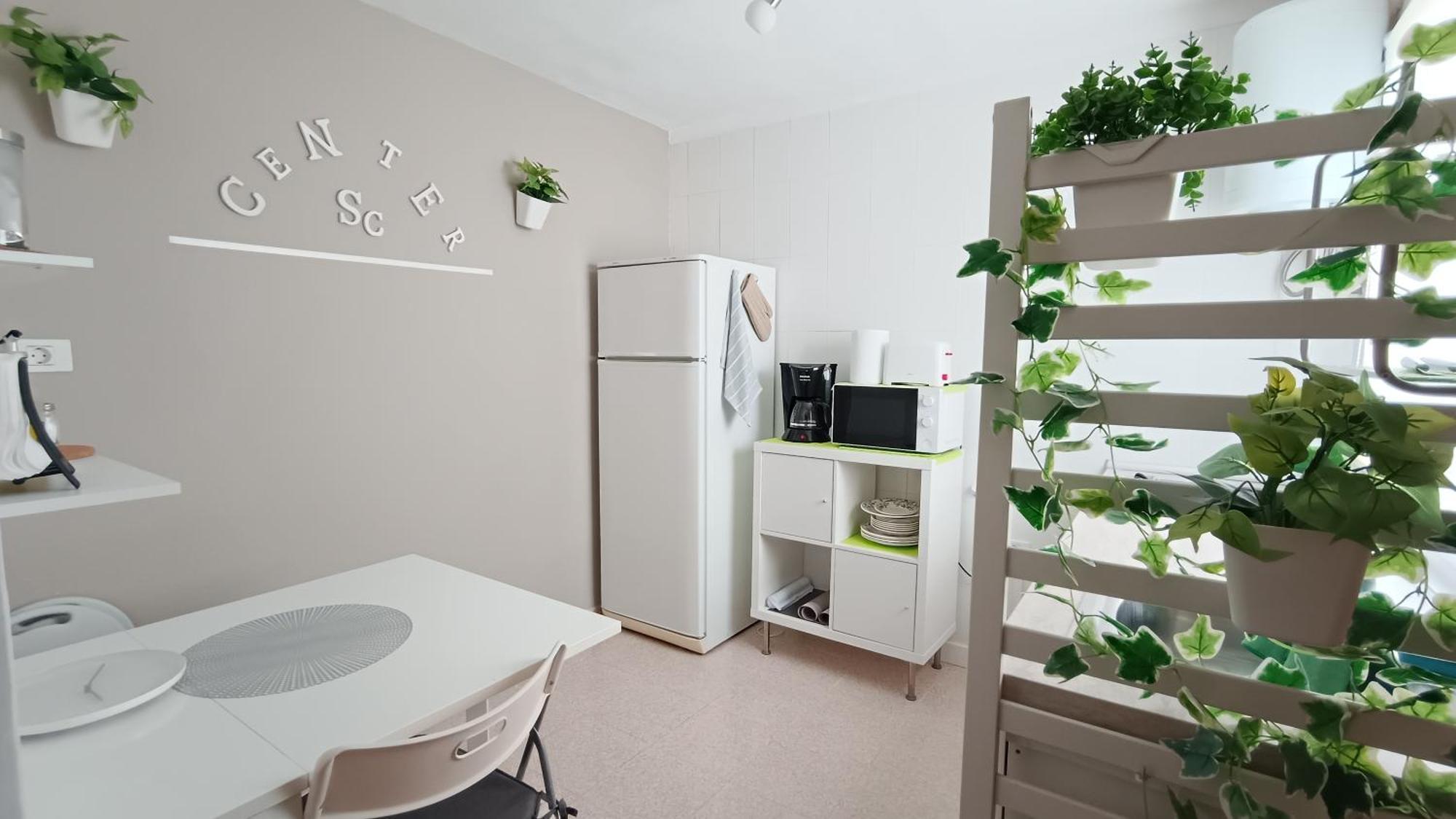 Center Santa Cruz, Alojamiento Centrico Con Gran Terraza, Cocina , Salon Y Banos, Todo Privado Luaran gambar