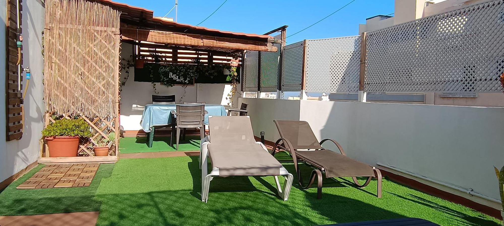 Center Santa Cruz, Alojamiento Centrico Con Gran Terraza, Cocina , Salon Y Banos, Todo Privado Luaran gambar